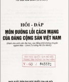 Giáo trình Hỏi-đáp môn Đường lối cách mạng của Đảng cộng sản Việt Nam - TS. Bùi Kim Đỉnh