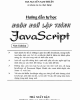 Ebook Hướng dẫn tự học ngôn ngữ lập trình JavarScript: Phần 1 - ThS. Nguyễn Nam Thuận
