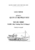 Giáo trình Quản lý bộ phận máy - MĐ05: Máy trưởng tàu cá hạng 4