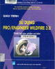 Giáo trình Sử dụng Pro/engineer Wildfire 3.0 - Thiết kế sản phẩm cơ bản: Phần 1