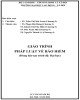 Giáo trình Pháp luật về bảo hiểm: Phần 2 - TS. Trần Thị Mai Loan