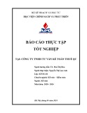 Báo cáo thực tập tốt nghiệp: Ngành Kế toán tại Công ty TNHH Tư vấn kế toán thuế QC