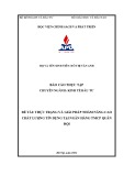 Báo cáo thực tập tốt nghiệp: Thực trạng và giải pháp nhằm nâng cao chất lượng tín dụng tại Ngân hàng TMCP Quân Đội