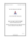 Báo cáo thực tập tốt nghiệp: Giải pháp thúc đẩy xuất khẩu hàng hóa tại Công ty Cổ phần Quốc tế Hoa Mười Giờ
