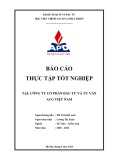 Báo cáo thực tập tốt nghiệp: Ngành Kế toán tại Công ty Cổ phần Đầu tư và tư vấn ACG Việt Nam