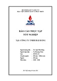 Báo cáo thực tập tốt nghiệp tại Công ty TNHH Hải Đăng