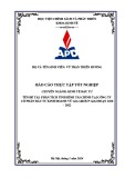 Báo cáo thực tập tốt nghiệp: Phân tích tình hình tài chính tại Công Ty Cổ Phần Đầu Tư Kinh Doanh Vũ Gia Group giai đoạn 2020 – 2022