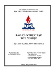 Báo cáo thực tập tốt nghiệp tại Kho bạc Nhà nước tỉnh Yên Bái