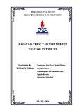 Báo cáo thực tập tốt nghiệp: Ngành Kế toán tại Công ty TNHH We
