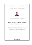 Báo cáo thực tập tốt nghiệp: Thực trạng hoạt động phái sinh tại Công Ty Cổ Phần Chứng Khoán SSI