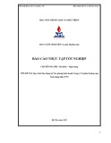 Báo cáo thực tập tốt nghiệp: Quy trình bán hàng tại Văn phòng kinh doanh Công ty Cổ phần thương mại Xuất nhập khẩu VNT