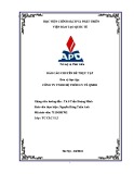 Báo cáo chuyên đề thực tập tốt nghiệp: Công ty TNHH Hệ thống y tế QMED