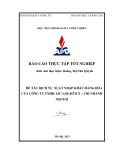Báo cáo thực tập tốt nghiệp: Dịch vụ xuất nhập khẩu hàng hóa của công ty TNHH ASC Logistics – Chi nhánh Nội Bài