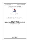 Báo cáo thực tập tốt nghiệp: Phân tích hiệu quả kinh doanh tại Công Ty Cổ Phần Thanh Tuyền Group