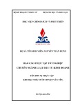 Báo cáo thực tập tốt nghiệp: Thực tiễn trong việc thực hiện dịch vụ công trực tuyến tại Kho Bạc Nhà Nước Huyện Văn Yên