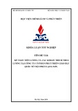 Khóa luận tốt nghiệp: Kế toán tiền lương và các khoản trích theo lương tại Công ty Cổ phần Phát triển Giáo dục Quốc tế Việt Phát Lạng Sơn