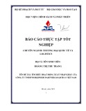 Báo cáo thực tập tốt nghiệp: Tìm hiểu hoạt động xuất nhập khẩu của Công Ty TNHH Worldwide Partner Logistics Việt Nam