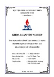 Khóa luận tốt nghiệp: Ứng dụng phân lớp dữ liệu trong xây dựng mô hình dự đoán mối quan tâm của khách hàng đối với bảo hiểm