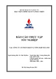 Báo cáo thực tập tốt nghiệp: Công ty Cổ phần Dịch vụ Tổng hợp Hải Anh