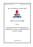Khóa luận tốt nghiệp: Kế toán bán hàng và xác định kết quả kinh doanh của Công ty TNHH Thương mại Dương Gia Thịnh