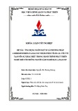 Khóa luận tốt nghiệp: Ứng dụng ngôn ngữ R và phương pháp Correspondence Analyst nhằm phân tích các yếu tố tạo nên sự khác biệt trong hành trình phát triển nghề đối với những người làm nghề Data Analyst