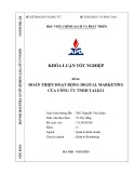 Khóa luận tốt nghiệp: Hoàn thiện hoạt động Digital Marketing của công ty TNHH Talk11
