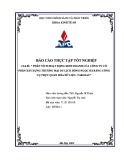 Báo cáo thực tập tốt nghiệp: Phân tích hoạt động kinh doanh của Công Ty Cổ Phần Xây Dựng Thương Mại Du Lịch Hồng Ngọc Hà bằng công cụ trực quan hóa dữ liệu- Tableau