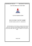 Báo cáo thực tập tốt nghiệp: Pháp luật về sử dụng lao động nước ngoài ở Việt Nam và thủ tục xin giấy phép lao động cho người nước ngoài thực tiễn tại Công ty TNHH tư vấn và đầu tư M&T