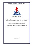 Báo cáo thực tập tốt nghiệp tại Công ty Cổ phần Công nghiệp Tâm Thành