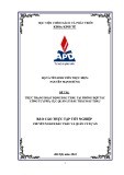 Báo cáo thực tập tốt nghiệp: Thực trạng hoạt động đấu thầu tại phòng hợp tác công tư (PPP), Cục Quản Lý Đấu Thầu Đấu Thầu