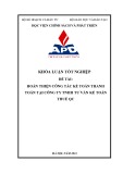 Khóa luận tốt nghiệp: Hoàn thiện công tác kế toán thanh toán tại Công ty TNHH tư vấn kế toán thuế QC