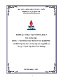 Báo cáo chuyên đề thực tập tốt nghiệp: Công việc của vị trí thực tập sinh nhập khẩu tại Công ty Cổ phần Tập đoàn VCM Holdings