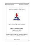 Khóa luận tốt nghiệp: Nâng cao hiệu quả tuyển dụng nhân lực tại Công ty TNHH Gas Petrolimex Hải Phòng