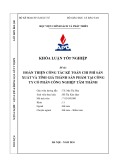 Khóa luận tốt nghiệp: Hoàn thiện công tác kế toán chi phí sản xuất và tính giá thành sản phẩm tại Công ty Cổ phần Công nghiệp Tâm Thành