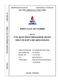 Khóa luận tốt nghiệp: Ứng dụng phần mềm KNIME trong phân tích dữ liệu khách hàng