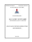 Báo cáo thực tập tốt nghiệp: Công tác quản lý hộ tịch tại phòng tư pháp quận Thanh Xuân