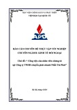 Báo cáo chuyên đề thực tập tốt nghiệp: Công việc của nhân viên chứng từ tại Công ty TNHH chuyển phát nhanh Nhất Tín Phát