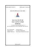 Báo cáo thực tập tốt nghiệp: Ly hôn theo pháp luật hiện hành và thực tiễn giải quyết ly hôn tại TAND quận Nam Từ Liêm