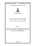 Báo cáo thực tập tốt nghiệp: Thực tiễn tư vấn pháp lý và nghiên cứu phương án bào chữa về tội sử dụng trái phép chất ma túy tại Công ty Luật TNHH Minh Thư