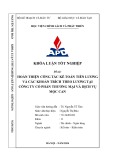 Khóa luận tốt nghiệp: Hoàn thiện kế toán tiền lương và các khoản trích theo lương tại Công ty Cổ phần thương mại và dịch vụ Mộc Can