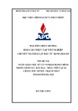 Báo cáo thực tập tốt nghiệp: Ngăn chặn việc xử lý vi phạm hành chính trong lĩnh vực đất đai – Thực tiễn tại xã Chàng Sơn huyện Thạch Thất thành phố Hà Nội