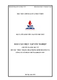 Báo cáo thực tập tốt nghiệp: Thực trạng hoạt động kinh doanh của Công Ty Cổ Phần Chứng Khoán VPS
