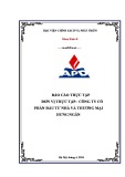 Báo cáo thực tập tốt nghiệp: Phân tích báo cáo kết quả kinh doanh Công Ty Cổ Phần Đầu Tư Nhà Và Thương Mại Hưng Ngân