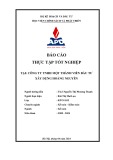 Báo cáo thực tập tốt nghiệp: Ngành Kế toán tại Công ty TNHH Một thành viên đầu tư xây dựng Hoàng Nguyên