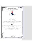Đề tài nghiên cứu khoa học: Nghiên cứu thực trạng nợ công Việt Nam giai đoạn 2010 – 2020 và một số giải pháp