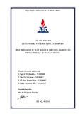 Đề tài nghiên cứu khoa học: Phát triển kinh tế tuần hoàn tại Việt Nam - Nghiên cứu trong lĩnh vực quản lý chất thải