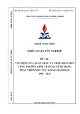 Khóa luận tốt nghiệp: Tác động của xuất khẩu và nhập khẩu đến tăng trưởng kinh tế ở các nước đang phát triển khu vực ASEAN giai đoạn 1995 – 2023