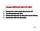 Bài giảng Cơ lưu chất: Chương 4 - TS. Dương Thanh Nga